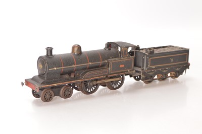 Lot 705 - Marklin Gauge 1 4-4-0 Loco & Tender LNWR lined black 'George the Fifth
