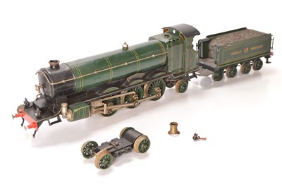Lot 717 - Marklin Gauge 1 4-6-2 Loco & Tender GWR lined green 'The Great Bear'