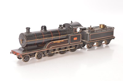 Lot 718 - Carson for Bassett Lowke or similar Gauge 1 4-6-0 Loco & Tender LNWR lined black 'Experiment'