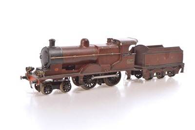Lot 732 - Marklin Gauge 1 Ref: E65/13021 4-4-0 Loco & Tender LMS lined maroon class 2P