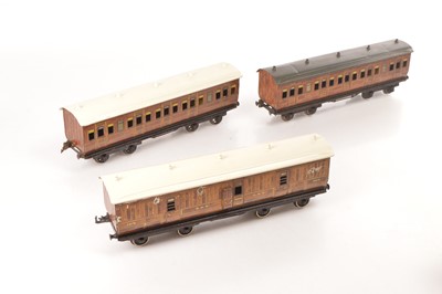 Lot 740 - Marklin Gauge 1 Group of GNR Passenger coaches (3)