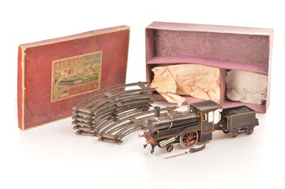 Lot 747 - Carette Gauge 1 Storkleg Eisenbahn Locomotive & Track train set