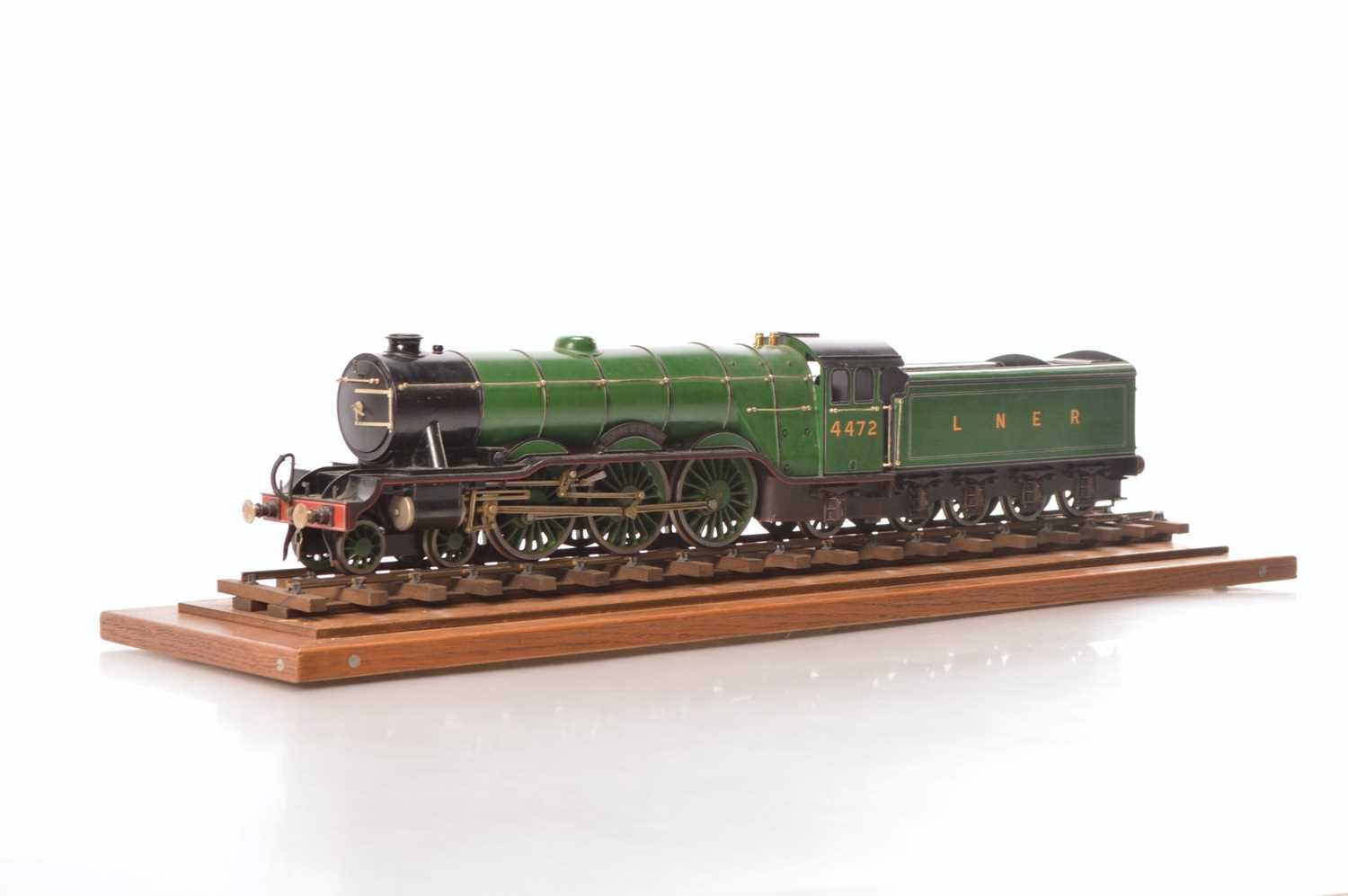 Lot 748 - Bassett Lowke Gauge 1 LNER 4-6-2 4472 "Flying Scotsman" 3 Rail Electric Locomotive & tender