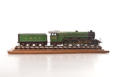 Lot 748 - Bassett Lowke Gauge 1 LNER 4-6-2 4472 "Flying Scotsman" 3 Rail Electric Locomotive & tender