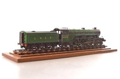 Lot 748 - Bassett Lowke Gauge 1 LNER 4-6-2 4472 "Flying Scotsman" 3 Rail Electric Locomotive & tender