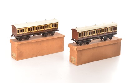 Lot 750 - Marklin Gauge 1 pair of LNWR bogie Passenger coaches (2)