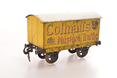 Lot 755 - Carette Gauge 1 'COLEMANS' Mustard Traffic Private owner van