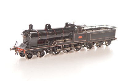 Lot 767 - Marklin Gauge 1 4-6-0 Loco & Tender LNWR lined black 'Experiment'