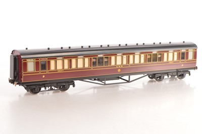 Lot 778 - Gauge 1 LMS Gangwayed All 3rd Coach No. 12567