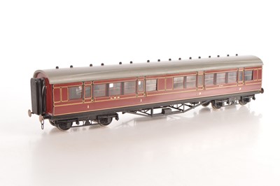 Lot 780 - Badger Coaches Gauge 1 LMS 1st & 3rd dia D1694 coach No. 8754