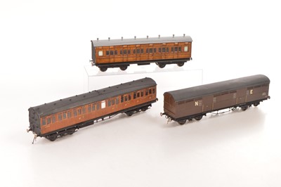Lot 789 - Kit/Scratch built Gauge 1 trio of LNER Rolling stock (3)