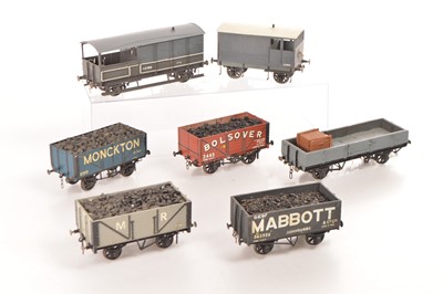 Lot 790 - Kit/Scratch and commerically built Gauge 1 Rolling stock (7)