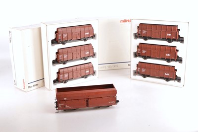 Lot 795 - Marklin Gauge 1 Max-Hutte DB Coal Wagons (7)