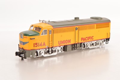 Lot 800 - Aristo Craft Trains G Gauge Catalogue Ref ART 22305-3 Union Pacific ALCOFA-1 Power car,.