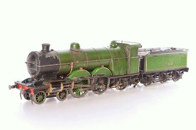 Lot 817 - 3 1/2" Inch Gauge LBSC "Maisie"4-4-2 Locomotive & Tender LNER Green C1 Atlantic No. 3280