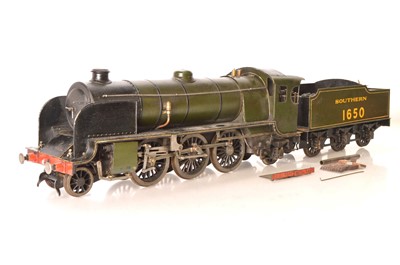 Lot 818 - 3 1/2" Inch Gauge LBSC "Betty the Mongoliper" 2-6-2 SR Green Locomotive & Tender "237 Coy R.A.S.C." No. 1650