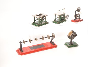 Lot 841 - Bowman Live Steam Powered Workshop Accessories (5)