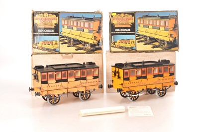 Lot 849 - Hornby 3 1/2" Gauge Live Steam G104 Stephenson's Rocket Coach (2)