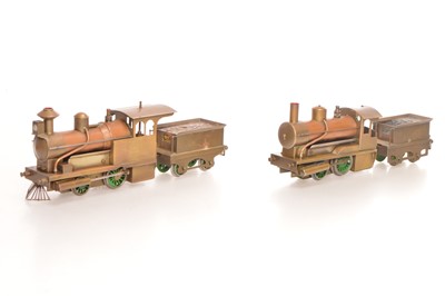 Lot 853 - 0 Gauge Live Steam Freelance 2-2-0 Tender Engines (2)