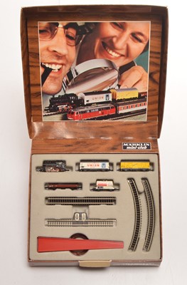 Lot 5 - Marklin Mini-Club Z Gauge Steam Freight Train Pack
