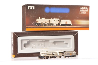 Lot 14 - Marklin Mini-Club Z Gauge German Steam Locomotive