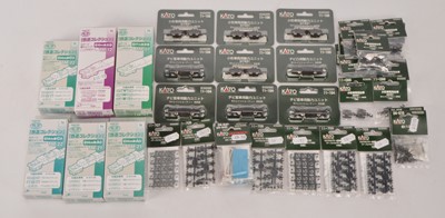 Lot 76 - N Gauge Kato and Tomytec Motorised Chassis and Accessories (37)