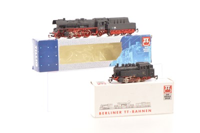 Lot 83 - Tillig TT Bahn and Zeuke TT Gauge German Steam Locomotives (2)