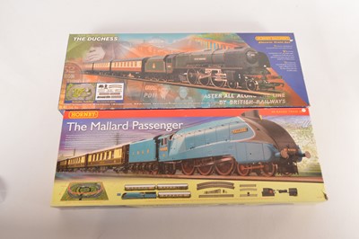 Lot 125 - Hornby (Margate and China) 00 Gauge boxed 'The Duchess' and 'The Mallard' Passenger Train Sets (2)