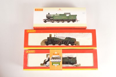 Lot 152 - Hornby (China) 00 Gauge boxed GWR green Tank Engines (3)