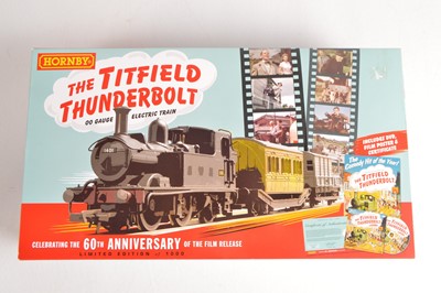 Lot 168 - Hornby (China) 00 Gauge boxed R3186 'The Titfield Thunderbolt' Limited Edition Train Pack