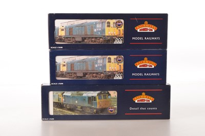Lot 243 - Bachmann 00 Gauge boxed Class 20 and 25 Diesel Locomotives (3)