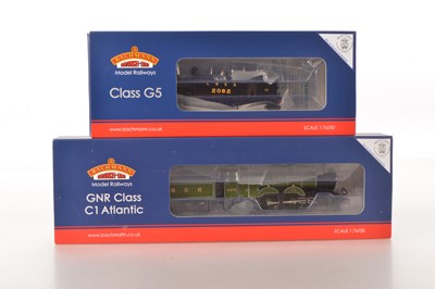 Lot 251 - Bachmann 00 Gauge boxed LNER Steam Locomotives both with Marks Trains DCC& Sound Conversion (2)
