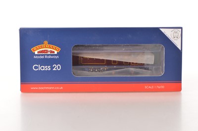 Lot 255 - Bachmann 00 Gauge exclusively for Transport for London boxed 35-359Z London Transport maroon Class 20 20142 'Sir John Betjeman' Diesel Locomotive with Mark's Trains DCC & Sound Conversion