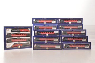 Lot 310 - Lima OO Gauge Virgin Trains Class 125 Highspeed Train Pack and Additional Coaches (11)
