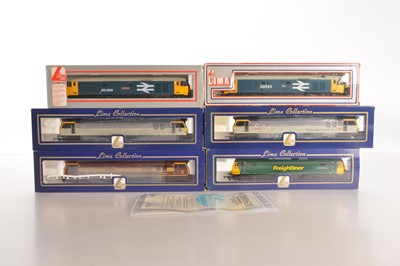 Lot 325 - Lima OO Gauge Diesel and Electric Locomotives (6)