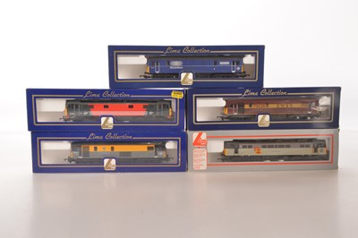 Lot 332 - Lima OO Gauge Class 73 Diesel and Class 87 Electric Locomotives (6)