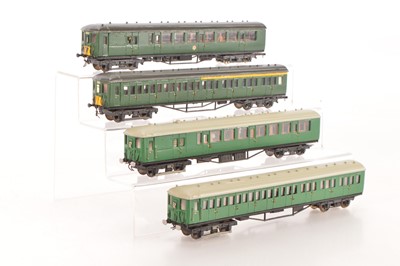 Lot 394 - Kit Built SR and BR (S) Two Car Multiple Units (4)