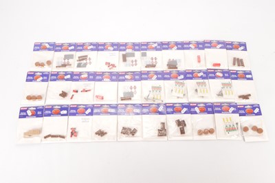 Lot 406 - Gilbow EFE Ex Shop Stock 00 Gauge Street Scene accessories including London Transport Underground all in original packaging (30)