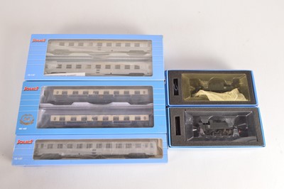 Lot 422 - Jouef French Steam Tank Locomotives and Coaching Stock (5)
