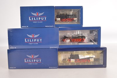 Lot 430 - Liliput by Bachmann HO Gauge German Tank Locomotives (3)