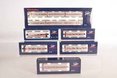 Lot 445 - Electrotren Spanish HO Gauge Talgo Coach Pack and Additional Coaches (3)