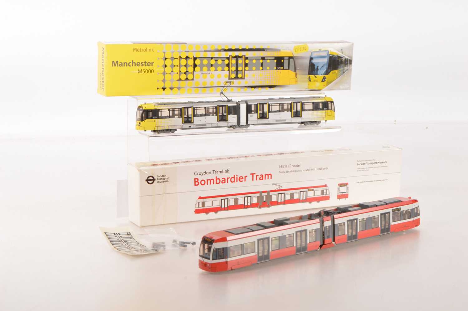 Lot 487 - English Outline Leopold Halling HO Gauge Modern Trams (3)