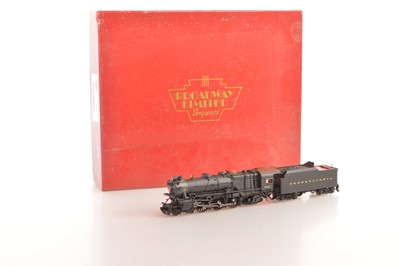 Lot 489 - Broadway Imports Paragon Platinum Series American HO Gauge Pennsylvania Rail Road Steam Locomotive with Tender