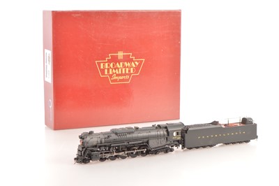 Lot 490 - Broadway Imports Paragon Series American HO Gauge Pennsylvania Rail Road Steam Locomotive with Tender