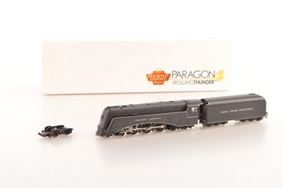 Lot 496 - Broadway Limited  Imports Paragon Series 4 Rolling Thunder American HO Gauge New York Central  Steam Locomotive with Tender