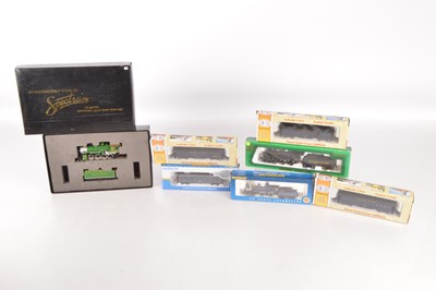 Lot 498 - American HO Gauge Steam Locomotives with Tenders and Coaching Stock (7)