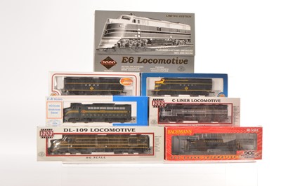 Lot 501 - American HO Gauge Diesel Locomotives (6)
