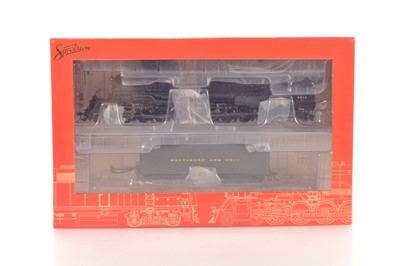 Lot 504 - Bachmann Spectrum American HO Gauge Steam Locomotive and Tender