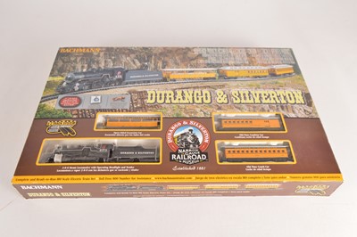 Lot 511 - Bachmann HO Scale Durango & Silverton Steam Locomotive Train Set