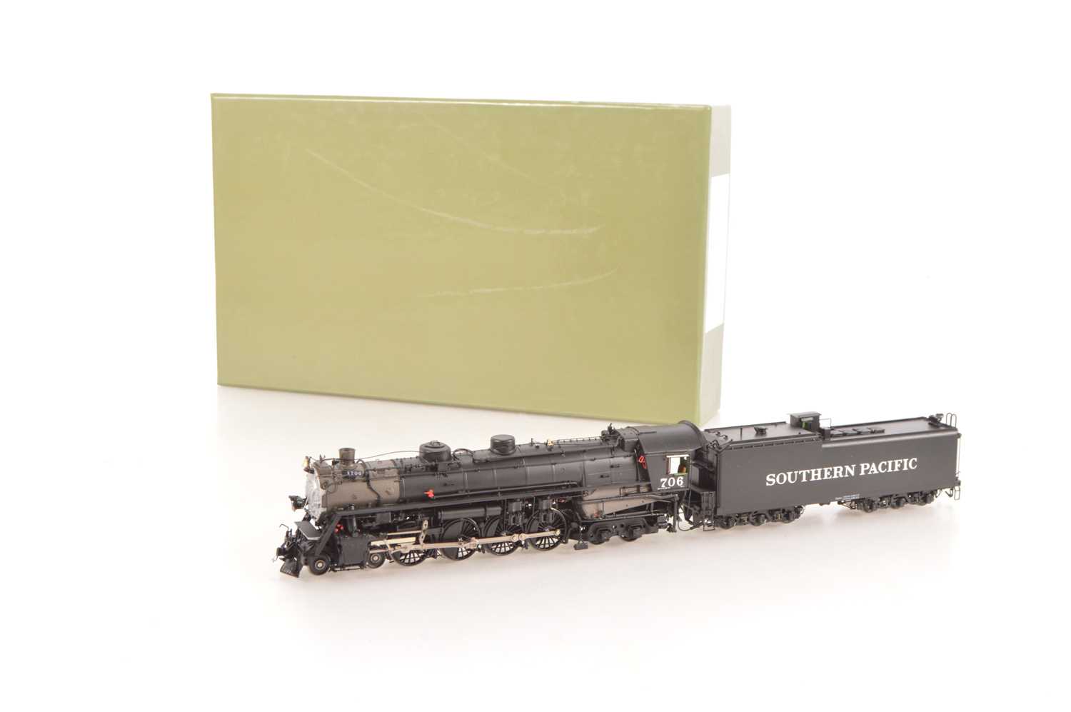 Lot 526 - Challenger Imports Ltd By Samhongsa Korea American HO Gauge Steam Locomotive and Tender